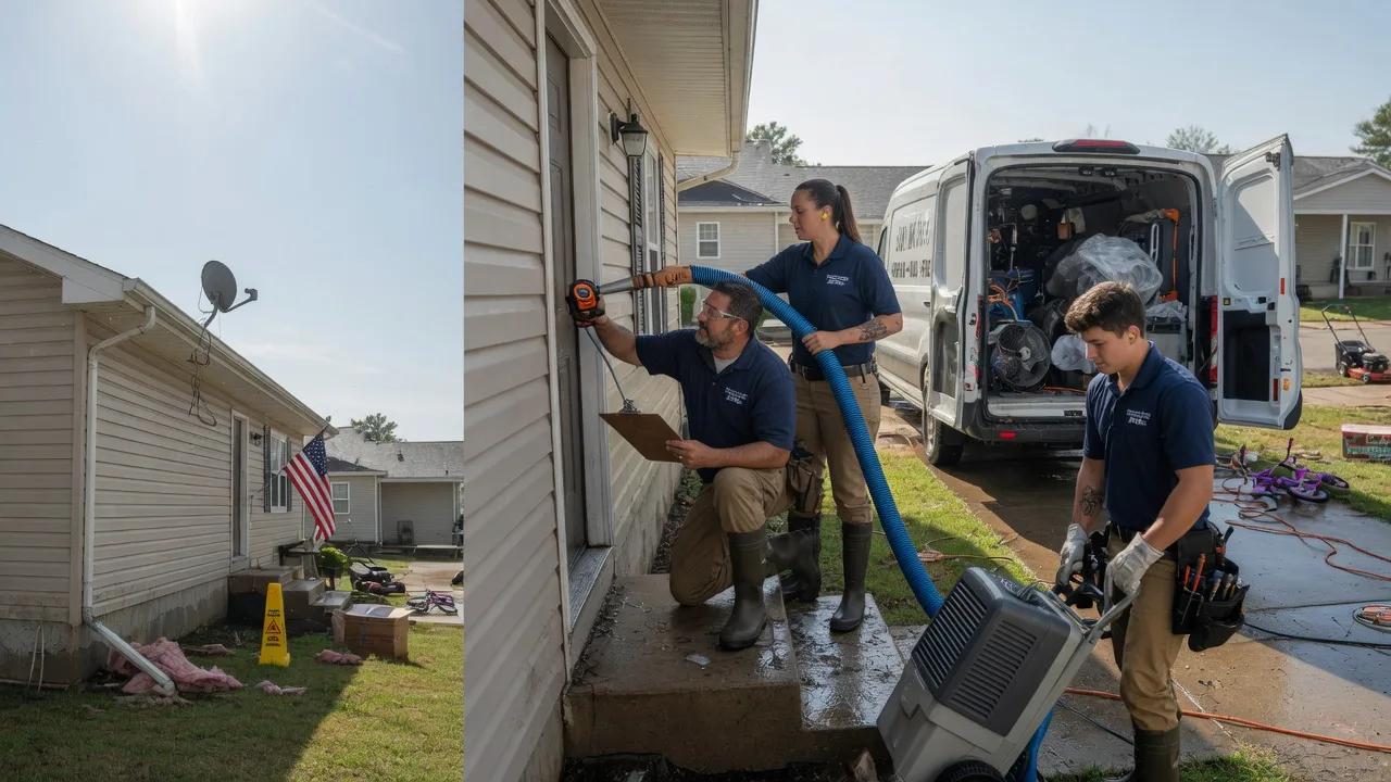 Ceiling Water Damage Restoration in Miller, SD near me